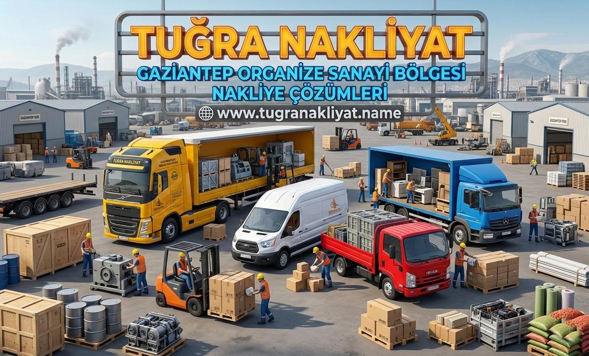 GAZİANTEP ORGANİZE SANAYİ BÖLGESİ NAKLİYE ÇÖZÜMLERİ